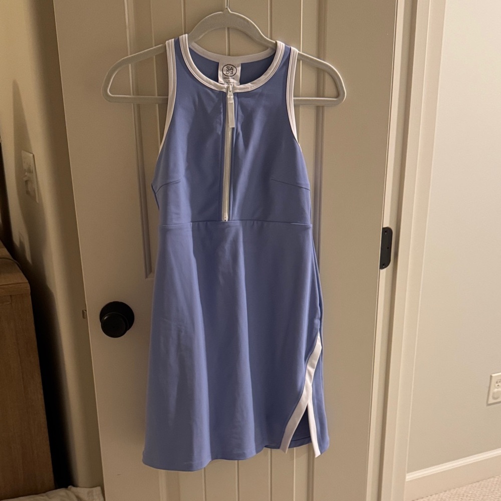 Purple exercise dress